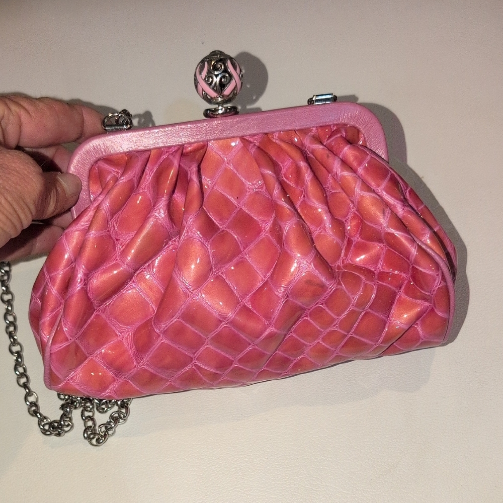 Brighton Pink Quilted Clutch Breast Cancer Bag